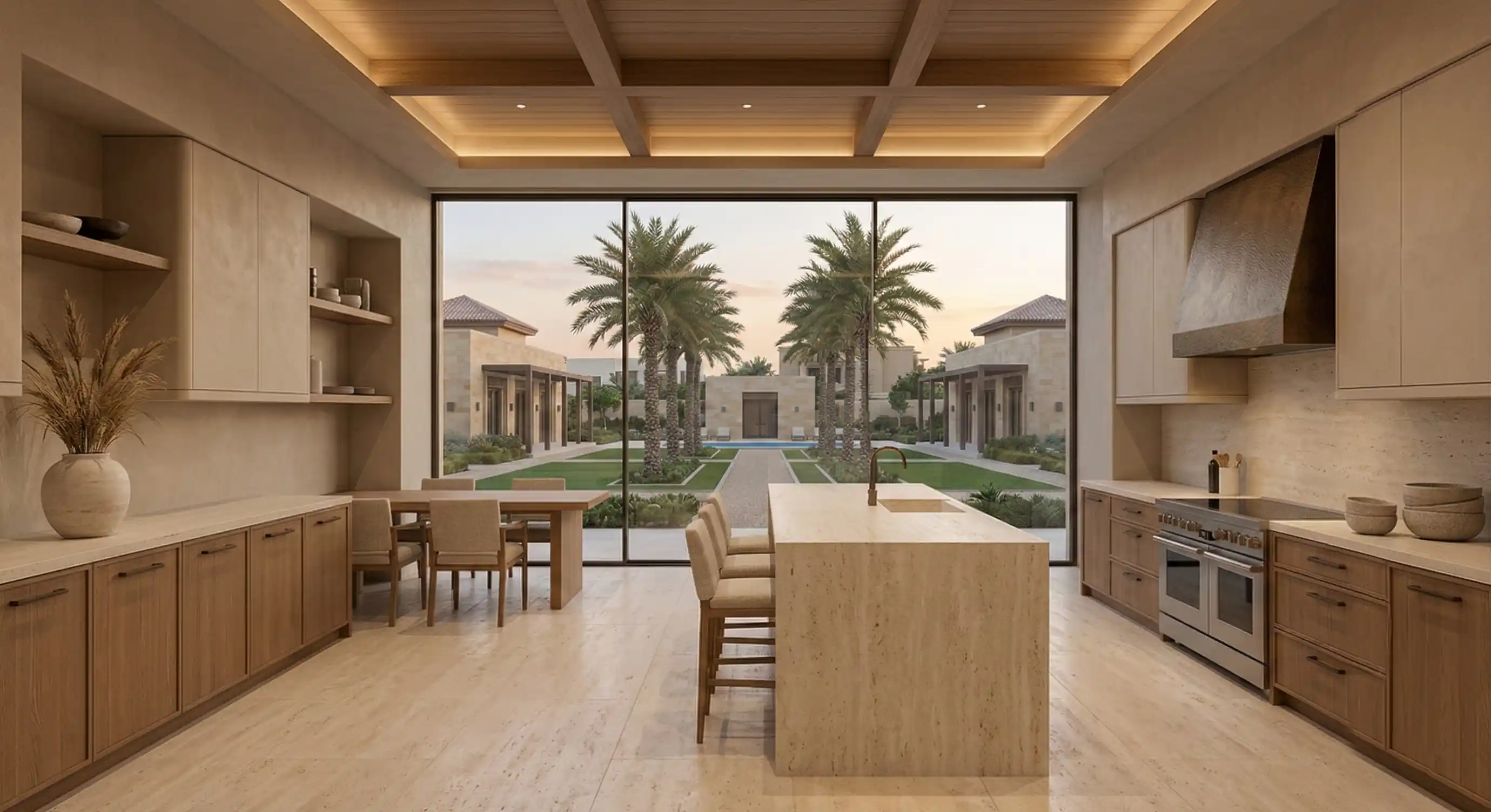Kitchen with View